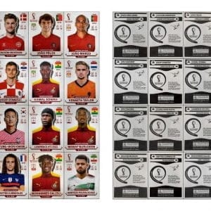 Kit Atualização 80 Figurinhas P Imprimir Copa Qatar 2022