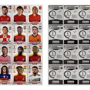 Kit Atualização 80 Figurinhas P Imprimir Copa Qatar 2022