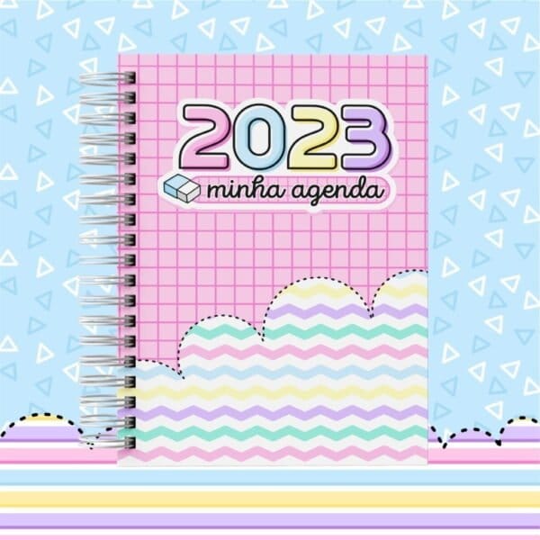 Kit Digital Volta às Aulas 2023 Agenda Escolar Planner Artes