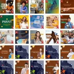 Pack Canva Contabilidade Templates Editável 230 Artes