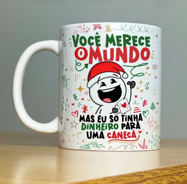27 Artes para Caneca Natal Flork Arquivo em Jpg