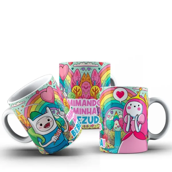 3 Designs Exclusivos para Canecas: Aventura e Amor