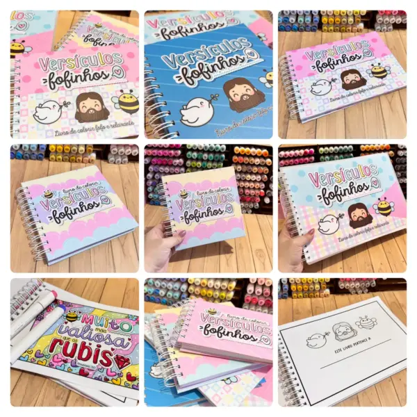 Kit de Arte Cristã: Colorindo Versículos em PDF - Imagem 3