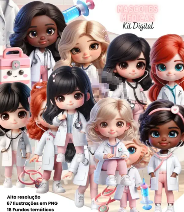 Kit de Ícones Médicas - Perfeito para Projetos de Saúde
