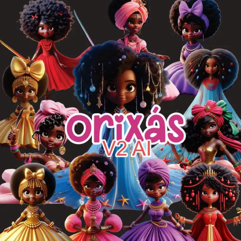 Crie Projetos Únicos com o Kit Digital de Orixás em 3D 2 Crie Projetos Únicos com o Kit Digital de Orixás em 3D - Imagem 2