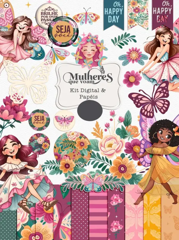 PNG Temático Mulheres Que Voam para Artistas