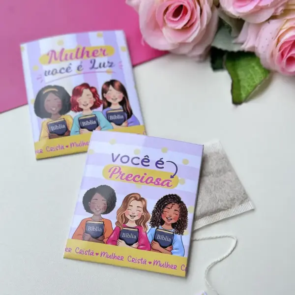 Kit Digital Cristão Feminino com Artes em PNG para Sublimação - Imagem 5