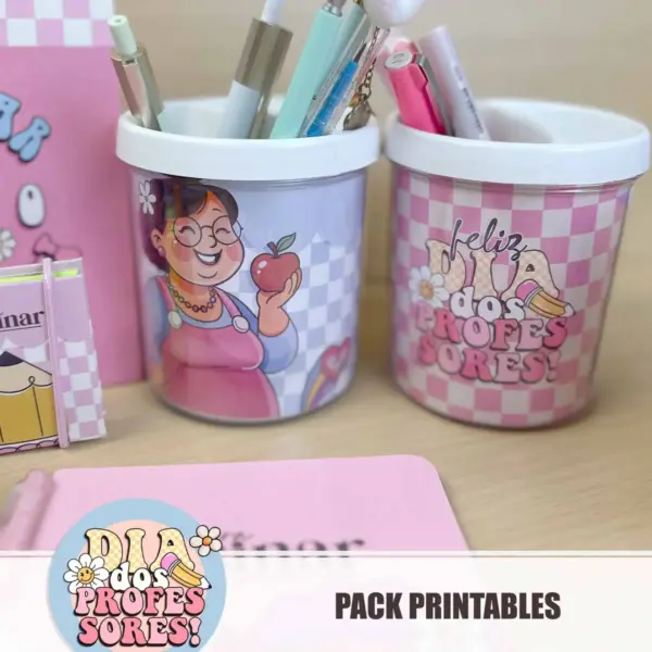 Arquivos para Sublimação Corujinha Cute Professores - Imagem 3