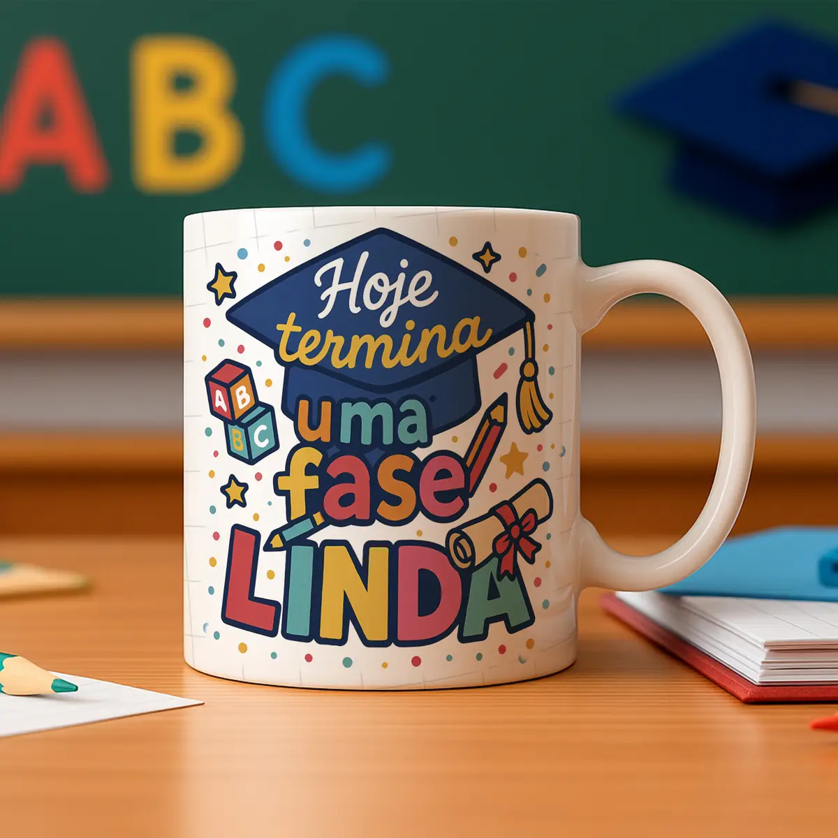 Formatura ABC 2.0 – Kit de Artes para Canecas 5 Formatura ABC 2.0 – Kit de Artes para Canecas - Imagem 5