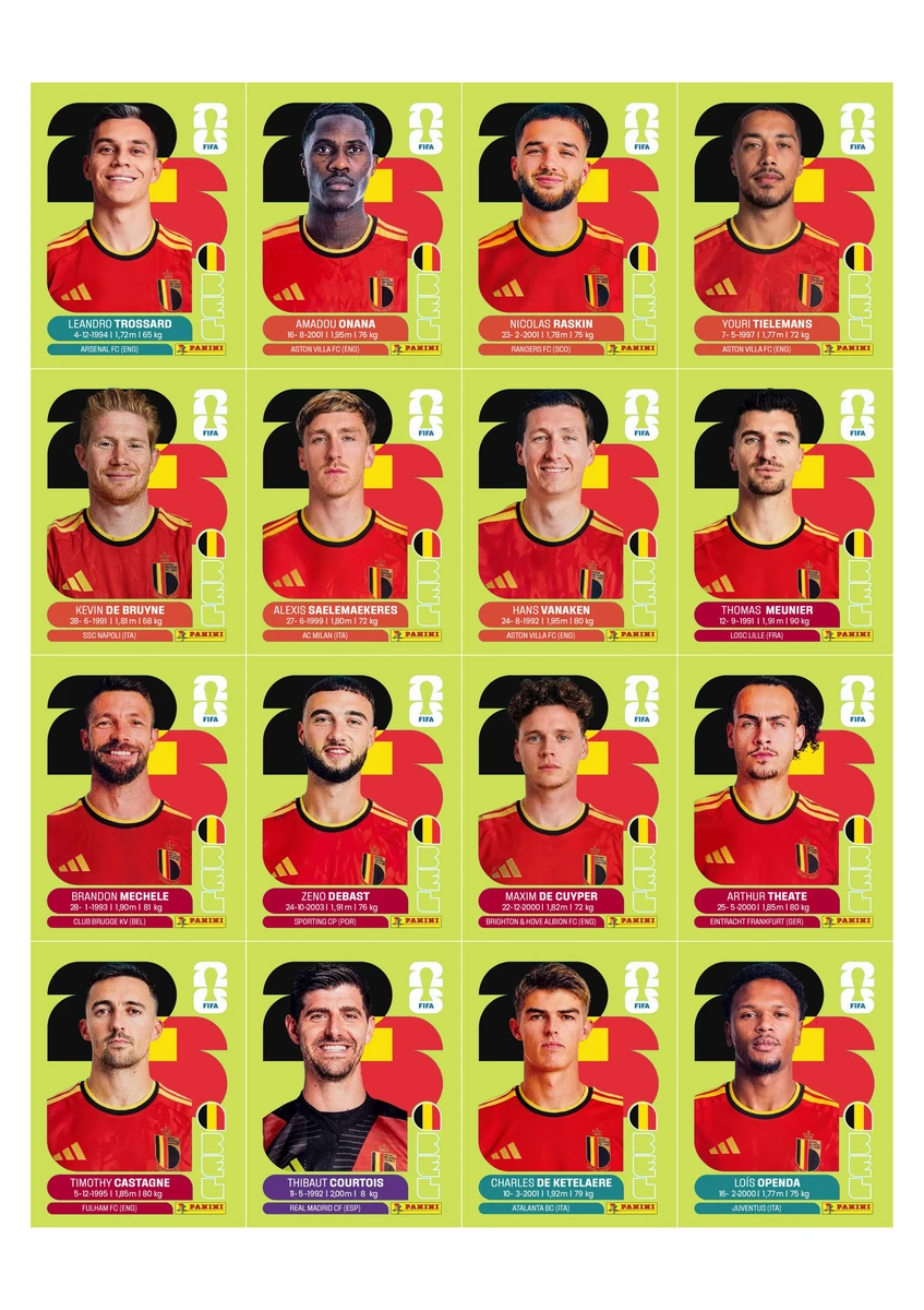 Figurinhas United Edition Copa 2026 Versão Suíça em PDF 7 Figurinhas United Edition Copa 2026 Versão Suíça em PDF - Imagem 7