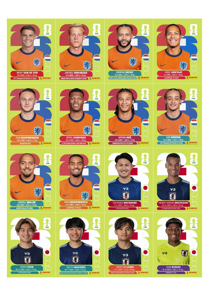 Figurinhas United Edition Copa 2026 Versão Suíça em PDF 8 Figurinhas United Edition Copa 2026 Versão Suíça em PDF - Imagem 8
