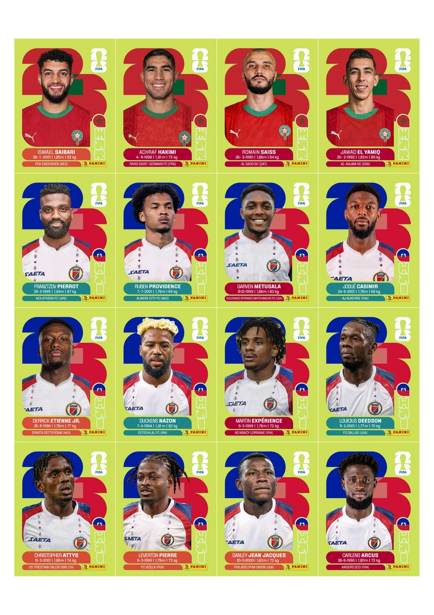 Figurinhas United Edition Copa 2026 Versão Suíça em PDF 10 Figurinhas United Edition Copa 2026 Versão Suíça em PDF - Imagem 10