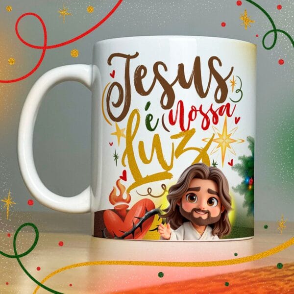 40 Estampas Caneca Natalinas Elementos Ilustracoes Frases 4