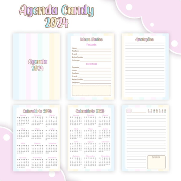 Agenda Candy Agente Saúde - Arquivo Digital