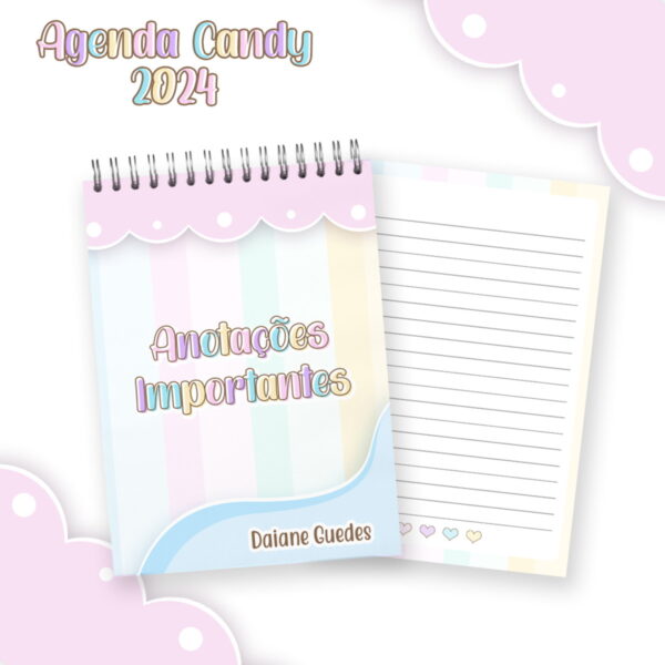 Agenda Candy Agente Saúde - Arquivo Digital