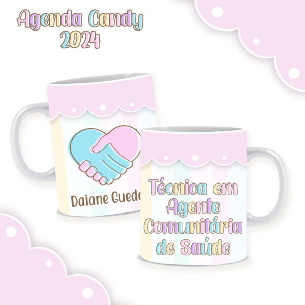 Agenda Candy Agente Saúde - Arquivo Digital