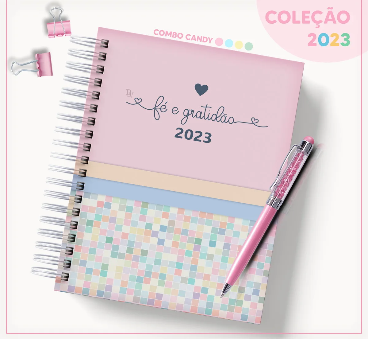 Agenda Candy Fé e Gratidão - Arquivo Digital