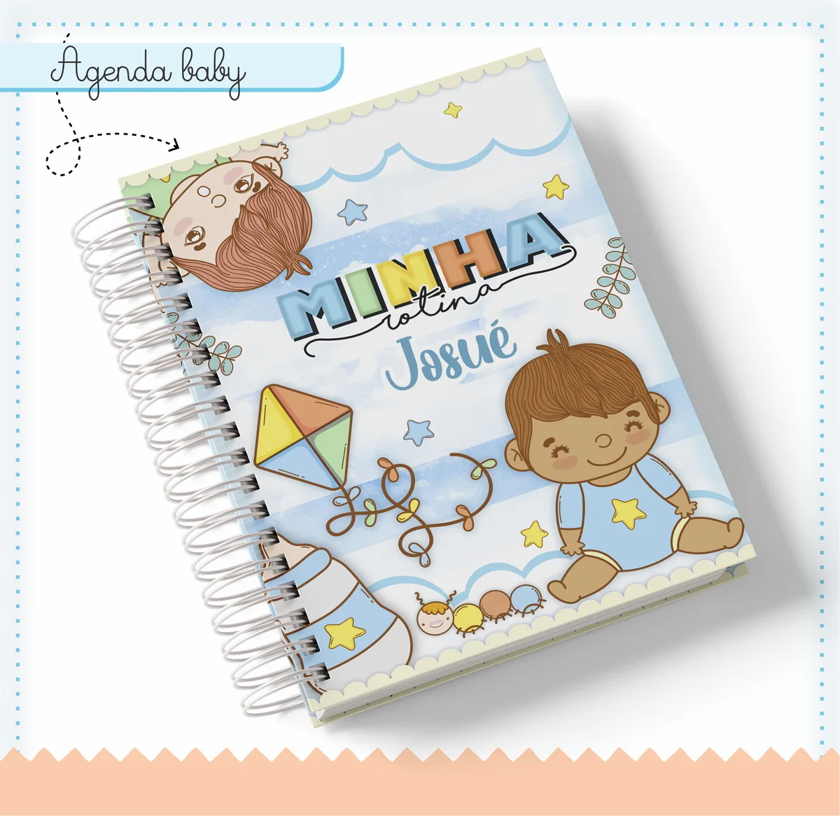 Agenda Escolar Baby Menino - Arquivo Digital