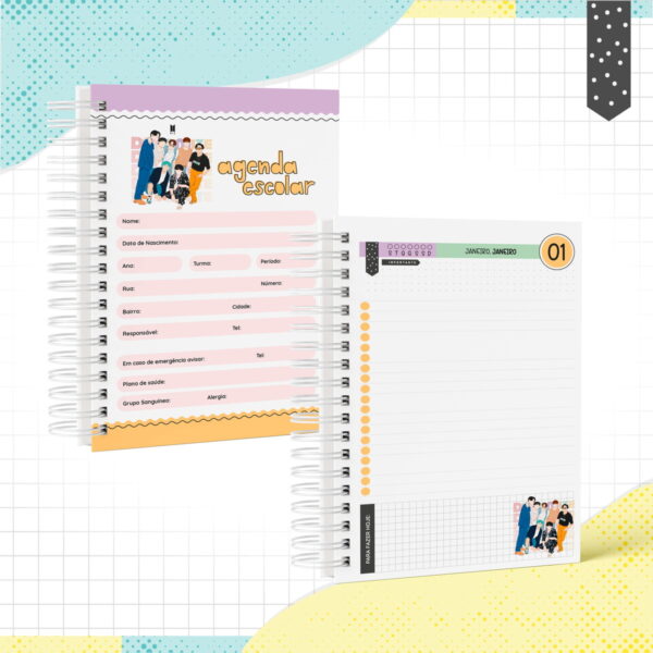 Agenda Escolar BTS - Arquivo Digital
