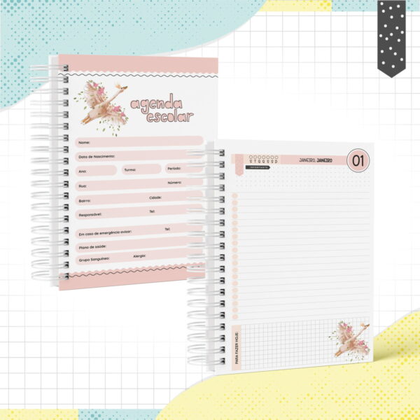 Agenda Escolar Cisne - Arquivo Digital