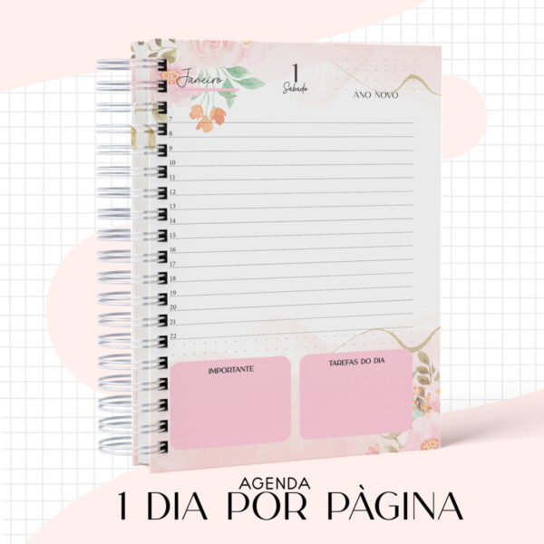 Agenda Feminina Medicina 2022 - Arquivo Digital
