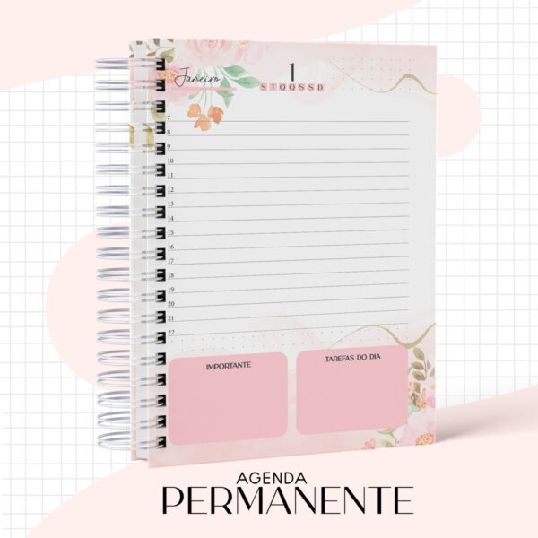 Agenda Feminina Pedagogia 2022 - Arquivo Digital