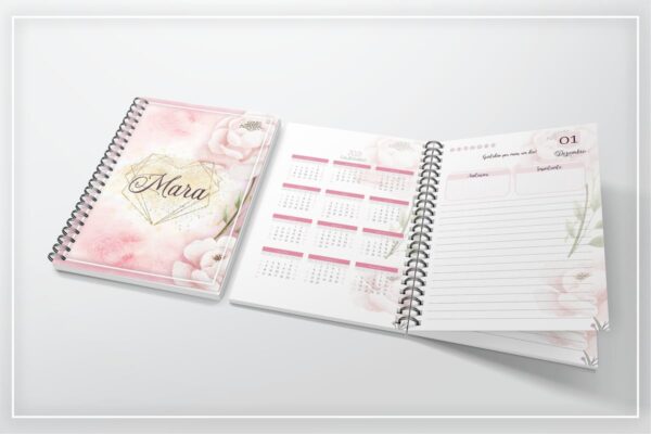 Agenda Floral 1 - Arquivo Digital