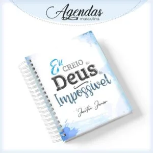 Agenda Masculina Deus do Impossível - Arquivo Digital