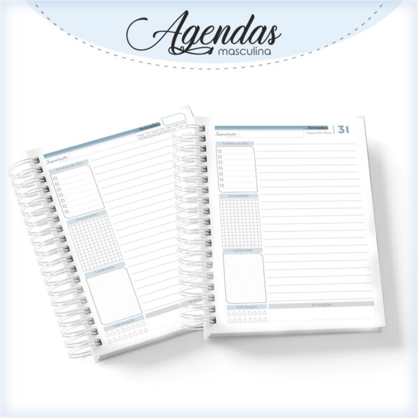 Agenda Masculina Gratidão - Arquivo Digital
