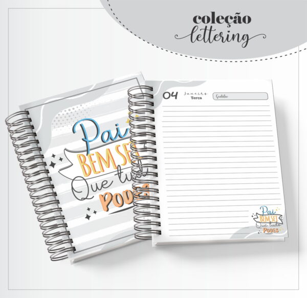 Agenda Masculina Pai Bem Sei - Arquivo Digital