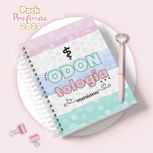 Agenda Odontologia Feminina Profissoes Arquivo Digital 2