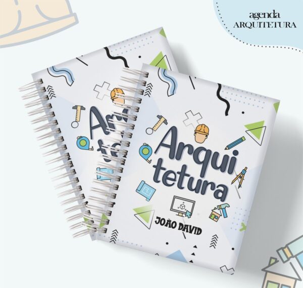 Agenda Profissão Arquitetura Masculino - Arquivo Digital