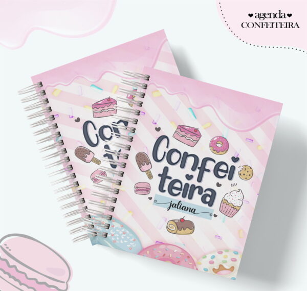 Agenda Profissão Confeiteira - Arquivo Digital