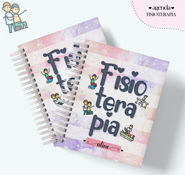Agenda Profissão Fisioterapia Feminino - Arquivo Digital