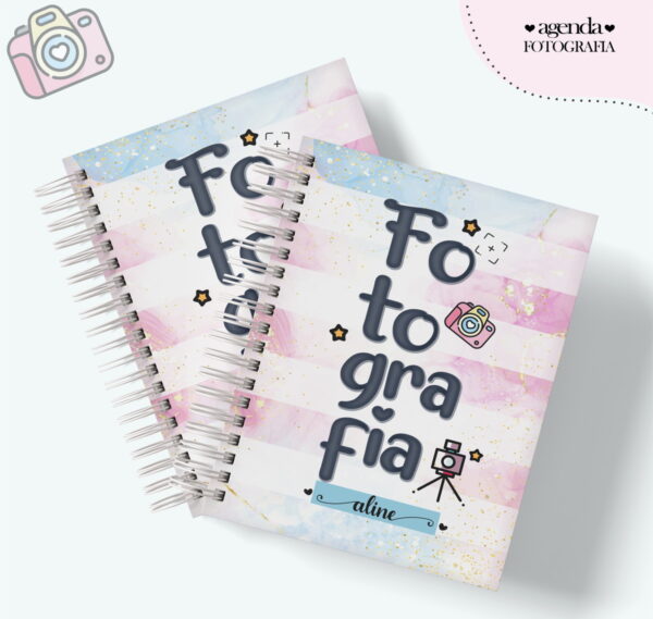 Agenda Profissão Fotógrafa Feminino - Arquivo Digital