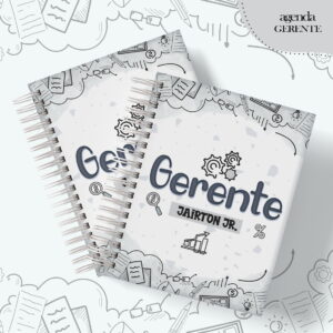 Agenda Profissão Gerente Masculino - Arquivo Digital