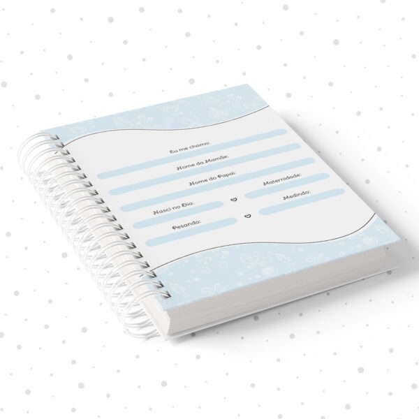 Agenda Rotina do Bebê Menino - Arquivo Digital