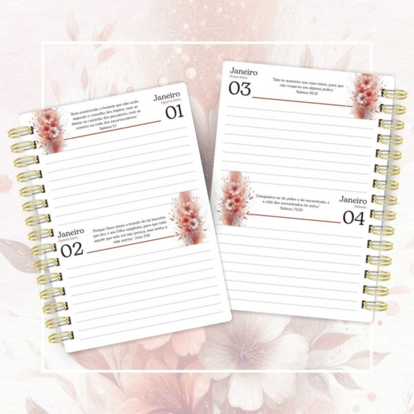 Agenda Versículos A5 2025 - Arquivo Digital