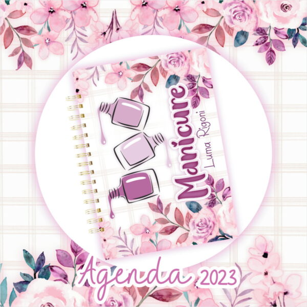 Agendamento Manicure Datada 2023 - Arquivo Digital