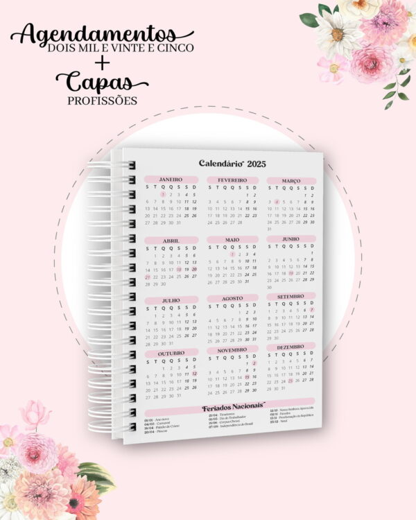 Agendamentos e Capas Profissões 2025 - Arquivo Digital