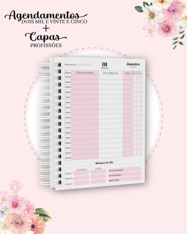 Agendamentos e Capas Profissões 2025 - Arquivo Digital
