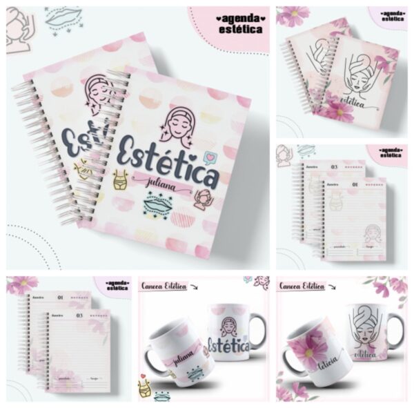 Agendas Estética - Arquivo Digital