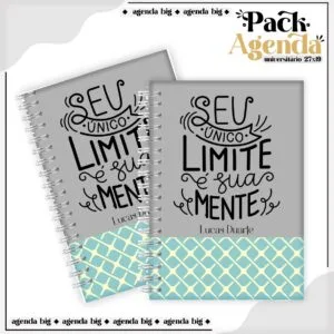 Agendas Tamanho Universitário Masculino - Arquivo Digital