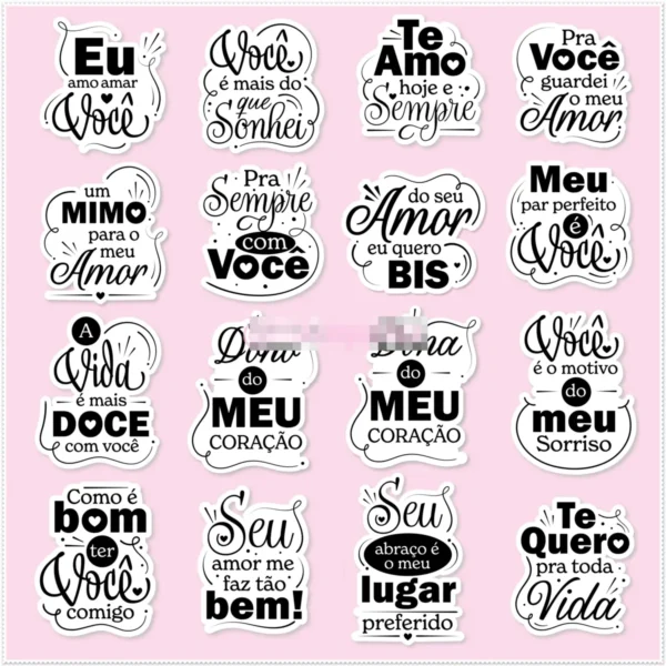 Amor em Pixels: Kit Dia dos Namorados Edição PNG