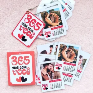 Amor Todo Dia: Calendário 365 Polaroides para Namorados