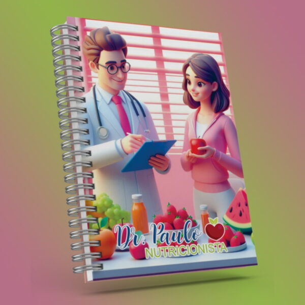 Arquivo Capas Agenda Nutricionista - Png e Corel