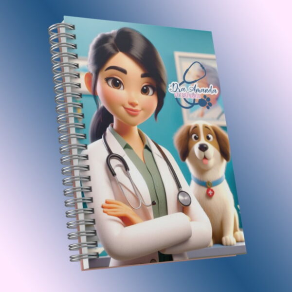 Arquivo Capas Agenda Veterinária - Png e Corel