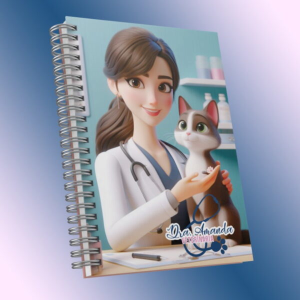 Arquivo Capas Agenda Veterinária - Png e Corel