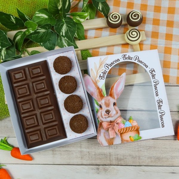 Arquivo Corte Caixas Chocolates Páscoa Silhouette Tesourete