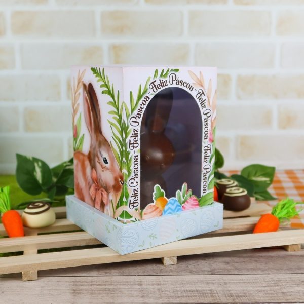 Arquivo Corte Caixas Chocolates Páscoa Silhouette Tesourete